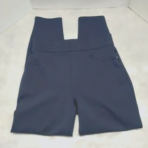 SPANX  Navy Pull on Skinny Leggings/Jeggings.  Size M